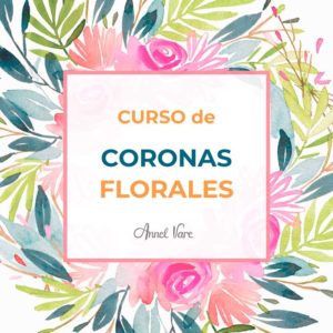 Curso de coronas florales con acuarelas Annel Vare