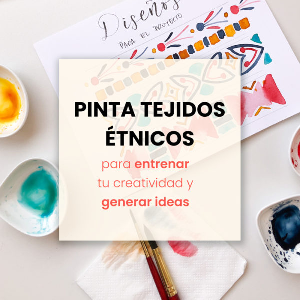 curso de creativdad con tejidos etnicos