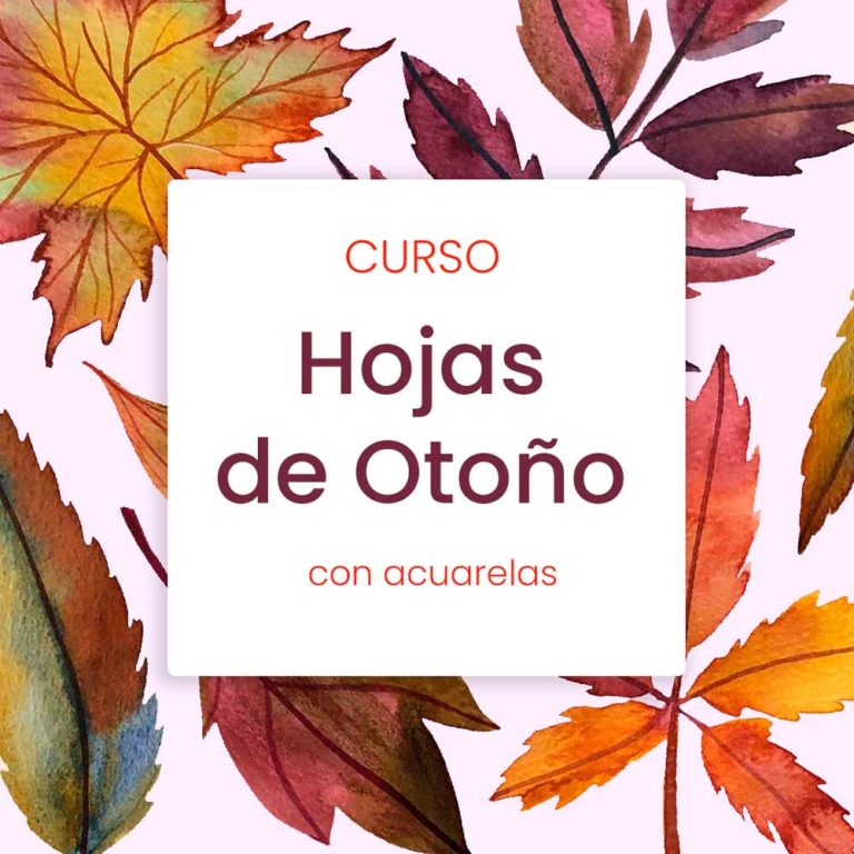 Curso de Hojas de Otoño con Acuarelas